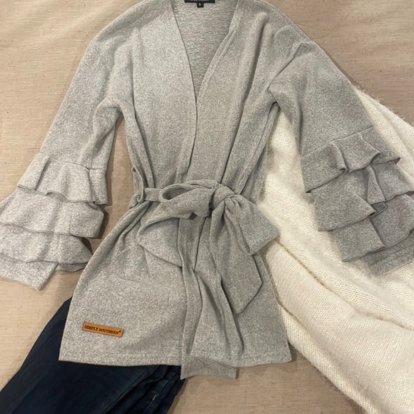 Simply Southern Ruffle Jacket - Picture 4 of 4